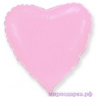 Сердце 32"/78 см Розовый - Интернет магазин шаров, цветов и подарков