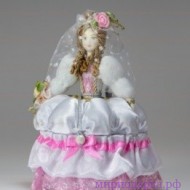 Кукла-шкатулка "Невеста" - Интернет магазин шаров, цветов и подарков