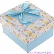 Коробка подарочная, 8 х 7,5 х 5 см - Интернет магазин шаров, цветов и подарков