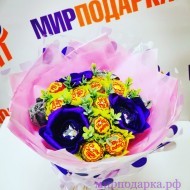 Букет из чупа-чупсов - Интернет магазин шаров, цветов и подарков