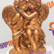 Фигура Ангел и фея бронза - Интернет магазин шаров, цветов и подарков