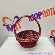 Корзина Ива малая  - Интернет магазин шаров, цветов и подарков