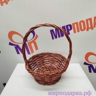 Корзина Ива средняя - Интернет магазин шаров, цветов и подарков