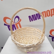 Корзина ива средняя - Интернет магазин шаров, цветов и подарков